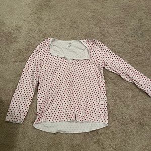 ROLLER RABBIT HEARTS TOP.